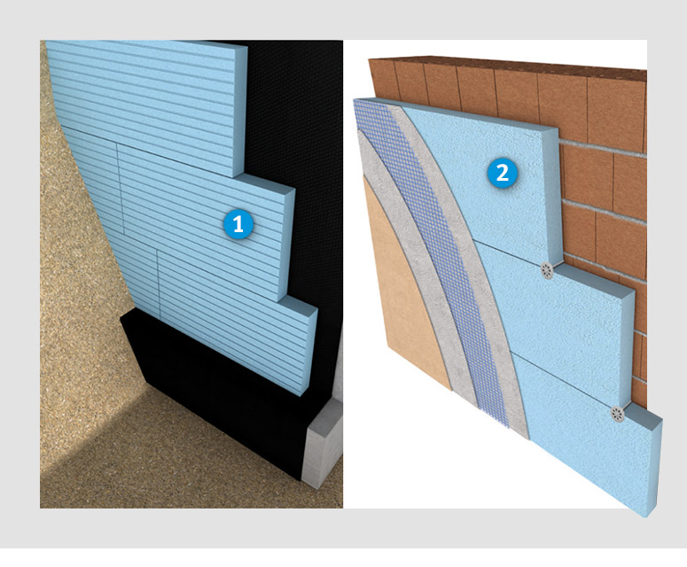 Elyfoam Brianza Plastica - applicazioni - controterra - controcappotto esterno